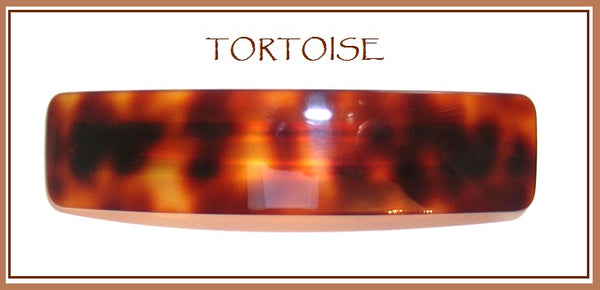 "Davina"Volume Barrette ~ HANDMADE IN FRANCE ~ Tortoise