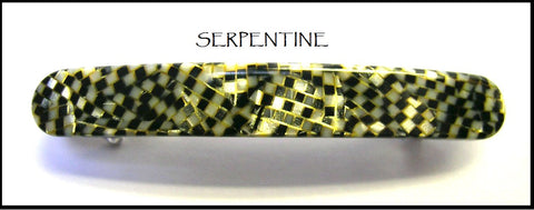 "Gracie" Barrette ~ Handmade in France ~ Serpentine