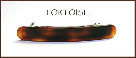 "Gracie" Barrette ~ Handmade in France ~ Tortoise