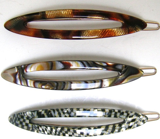 "Estella" Tige Boule Barrette ~ Handmade in France ~ Serpentine