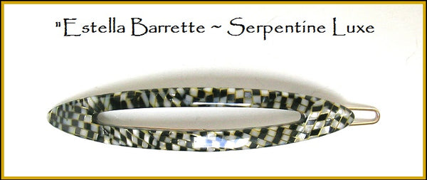 "Estella" Tige Boule Barrette ~ Handmade in France ~ Serpentine