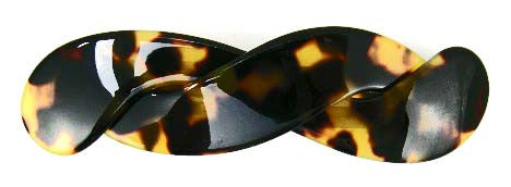 "Jacqueline" Large Cross Over Barrette ~Handmade in France ~ Tokyo