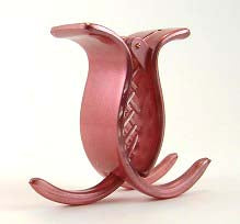 "Natalie" Jaw ~ Made in France ~ Pink Grenadine