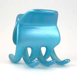 "Stephanie" Large Jaw ~ Made in France ~ French Blue