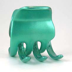 "Stephanie" Large Jaw ~ Made in France ~ Turquoise