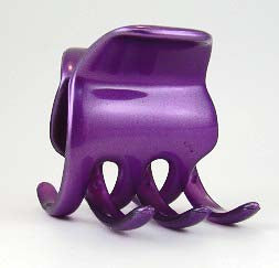 "Stephanie" Large Jaw ~ Made in France ~ Violet