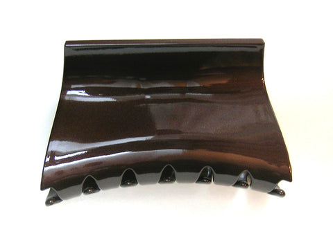 "Josephine"  Jaw ~ Made in France ~ Espresso Brown