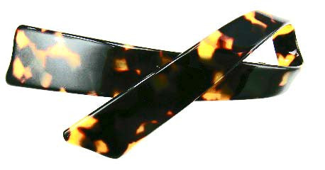 "Collette" Cross Over Bow Volume Barrette ~ Handmade in France ~ Tokyo