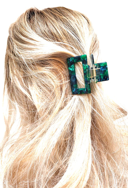 Pink Lily ~ "Iris Jaw" ~  Blue & Greens ~ NEW