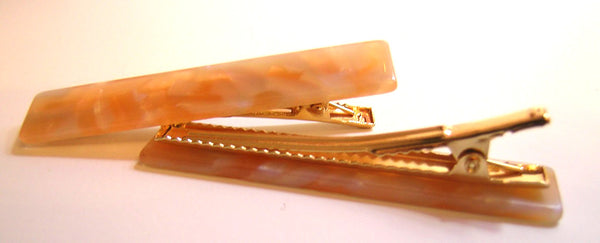 Pink Lily ~ "Lucy" Marbled Pinks ~ Pinch Clip #20