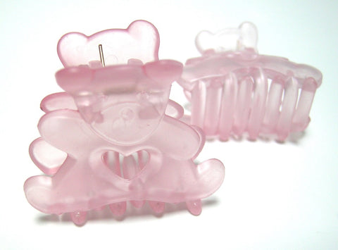 Pink Lily Kids ~ Pink Teddy Bear Jaw ~ #27