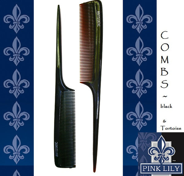 Made in France: Styling Comb ~ Black or Tortoise