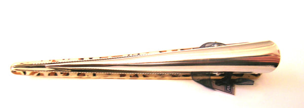 Pink Lily ~ "Hazel" Large Metal Brown Panther Clip #1