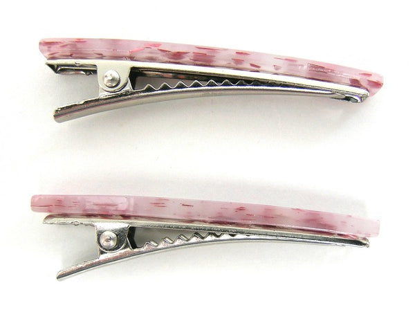 Pink Lily ~ "Kimberly" Pinch Clip Set #17 ~ Pink