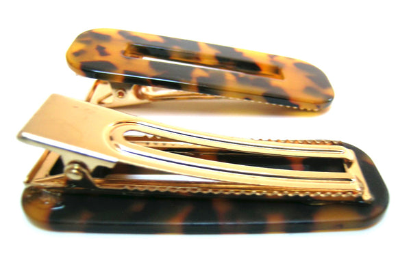 Pink Lily ~ "Taylor" Tokyo ~ Rectangle Pinch Clip #44